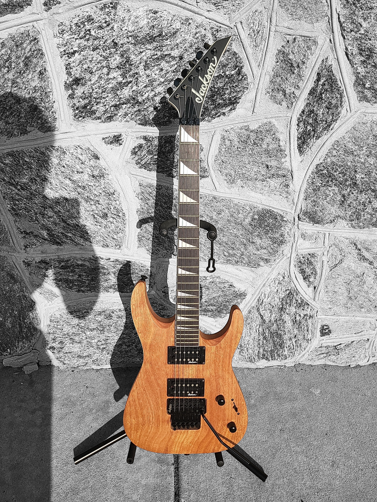 Jackson Dinky JS32 DKA Arch Top Electric Guitar - Natural