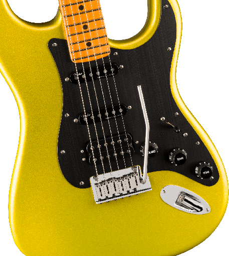 [0119152733] Fender American Ultra II Stratocaster® HSS, Maple Fingerboard, Solar Flare