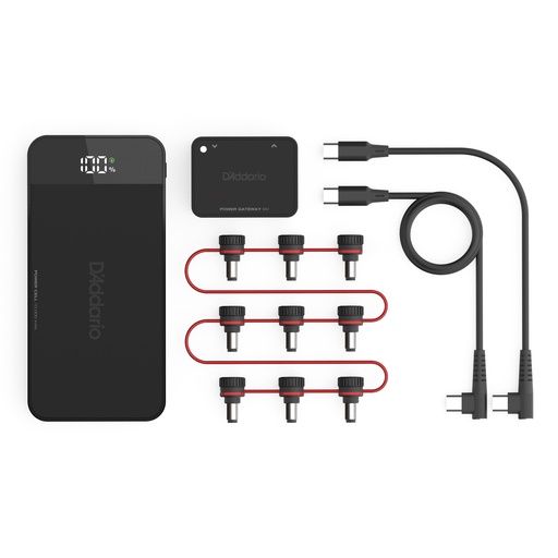 [PW-XPNDPPBK-01] D'Addario XPND Pedal Power Battery Kit