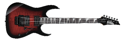 [GRG320FATRB] Ibanez Gio GRG320FA RG Style Electric Guitar, Transparent Red Burst