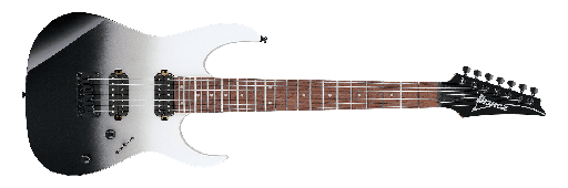 [RG7421PFM] Ibanez RG7421 7-string Electric Guitar, Pearl Black Fade Metallic
