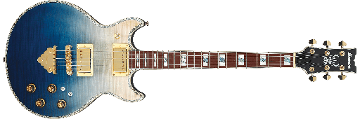 [AR420TBG] Ibanez Artist AR420 Electric Guitar, Transparent Blue Gradation