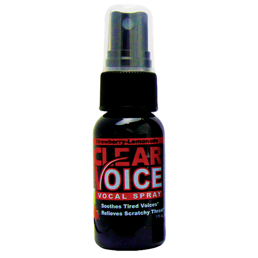 [00024] Clear Voice Vocal Spray, Strawberry Lemonade