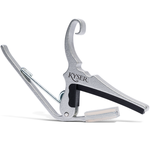 [KG6SA] Kyser Quick Change Capo for Six String Guitars, Silver
