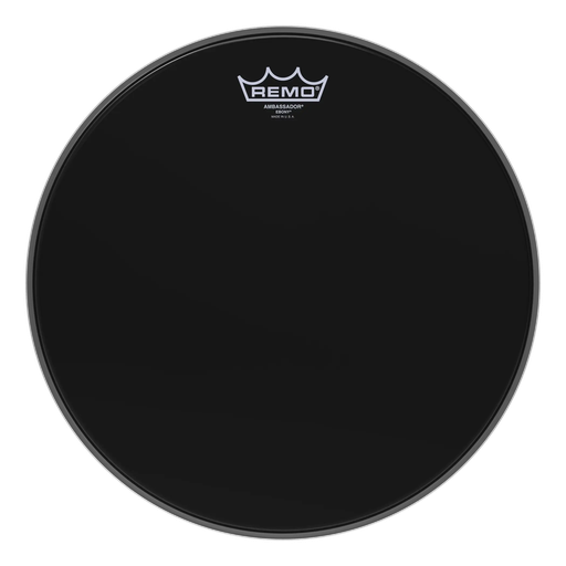 [ES-0010-00] Remo Ambassador Ebony Drum Head, 10"