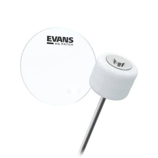 [EQPC1] Evans EQ Single Pedal Patch, Clear Plastic