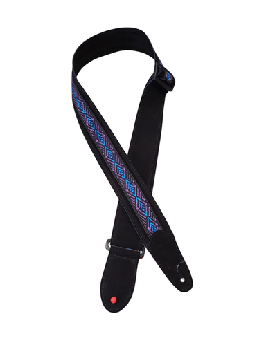 [HP-2BLK-02] Henry Heller HP-2BLK-02 Peruvian Guitar Strap