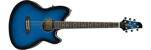 [TCY10ETBS] Ibanez TCY10E Talman Acoustic Electric Guitar, Transparent Blue Burst