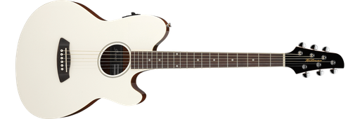 [TCY10EIVH] Ibanez TCY10E Talman Acoustic Electric Guitar, Ivory High Gloss
