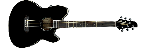 [TCY10EBK] Ibanez TCY10E Talman Acoustic Electric Guitar, Black High Gloss