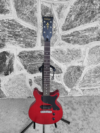 [U-VintageV120-426] Vintage V120 ReIssued Electric Guitar - Red