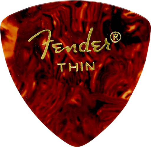 [1980346700] Fender 346 Shape Picks, Shell, Thin, 12 Pack