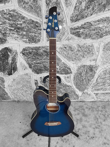 [U-TCY10E-TBS0620] Ibanez TCY10E-TBS Talman Acoustic, Trans Blue Sunburst