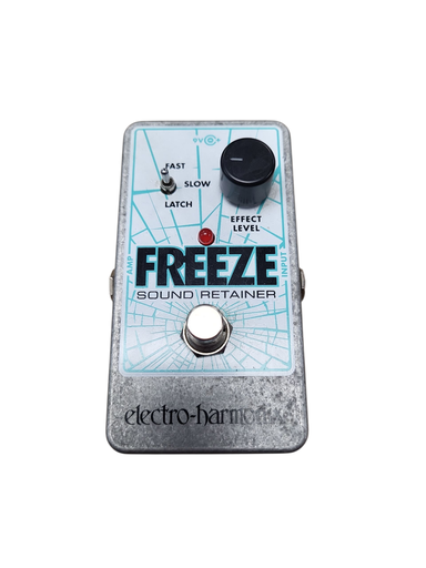 [U-Freeze-624] Electro-Harmonix Freeze Nano Sound Retainer Sustain Pedal 2010 - Present - Blue / Gray
