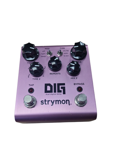 [U-StrymonDIGnoBox-702] Strymon DIG Dual Digital Delay V1 2015 - 2022 - Pink 