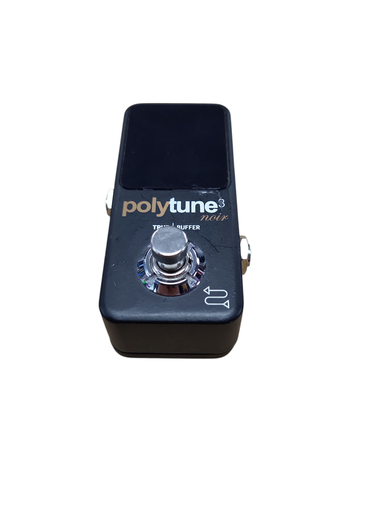 [U-PolytuneNoir-710] TC Electronic Polytune 3 Noir Mini Polyphonic Tuning Pedal 2019 - Present - Black