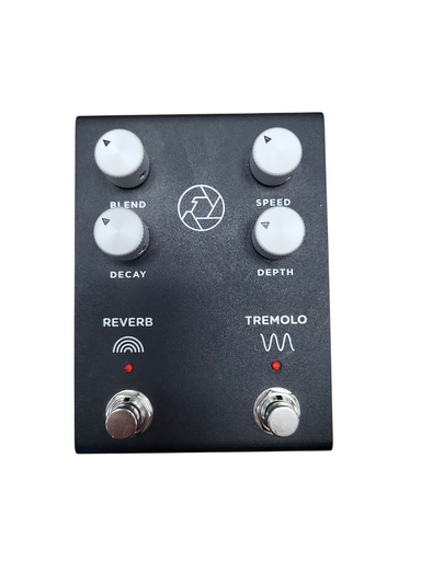 [U-MilkmanFstop-710] Milkman F-Stop Reverb/Tremolo 2019 - 2021 - Black