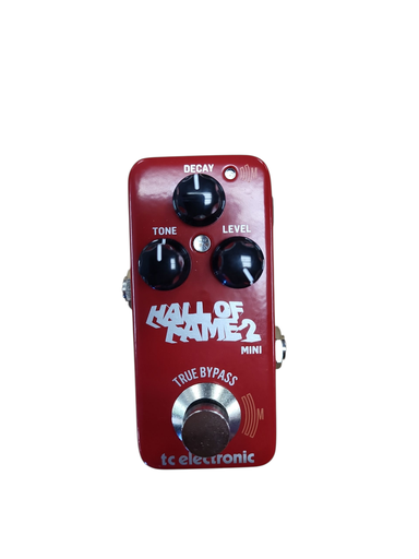[U-HOFMini-710] TC Electronic Hall of Fame 2 Mini Reverb 2020 - Present - Red
