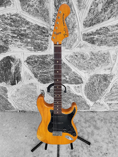 [U-78Strat-0711] 1978 Fender Stratocaster Hardtail, Natural, Rosewood Fingerboard, with Case