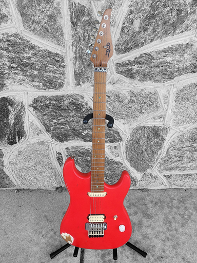 [U-JS850FR-0721] Jet Guitars JS850FR, Red Relic