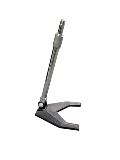 [U-A114-0821] Quik Lok Short Tilting Mic Stand, Chrome