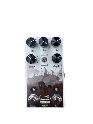 [U-MonumentGT-1223] Walrus Audio Limited Edition Monument Harmonic Tap Tremolo V2 - Grand Teton