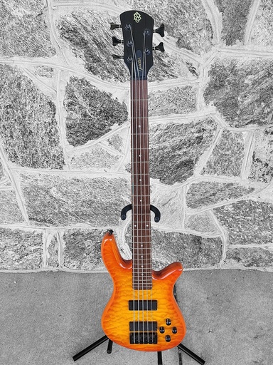 [U-Q5Pro-0111] Spector Q5 Pro Bass, Amber