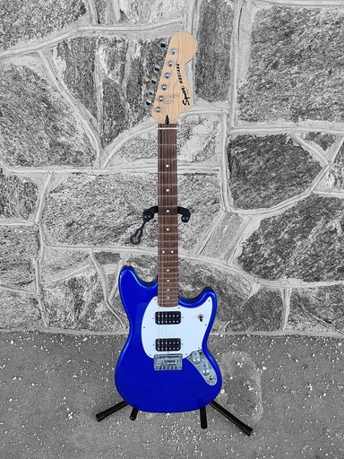 [U-MustangHH-0123] Squier Mustang HH - Imperial Blue