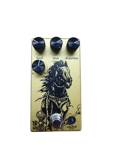 [U-WalrusHorse-131] Walrus Audio Iron Horse LM308 V3 Distortion Guitar Effects Pedal