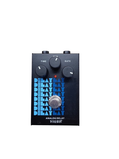 [U-DeadDelay-131] DeadBeat Sound Delay Lay Lay Analog Delay 2017-2018 - Black