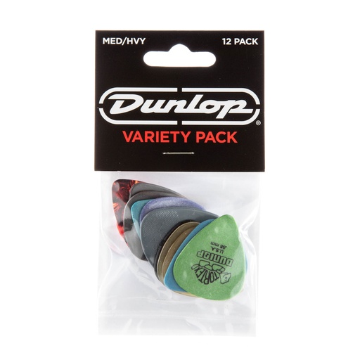 [PVP102] Dunlop Pick Variety Pack, Medium/Heavy