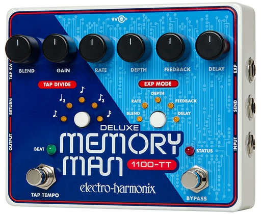 [MT1100] Electro-Harmonix Deluxe Memory Man 1100-TT Analog Delay