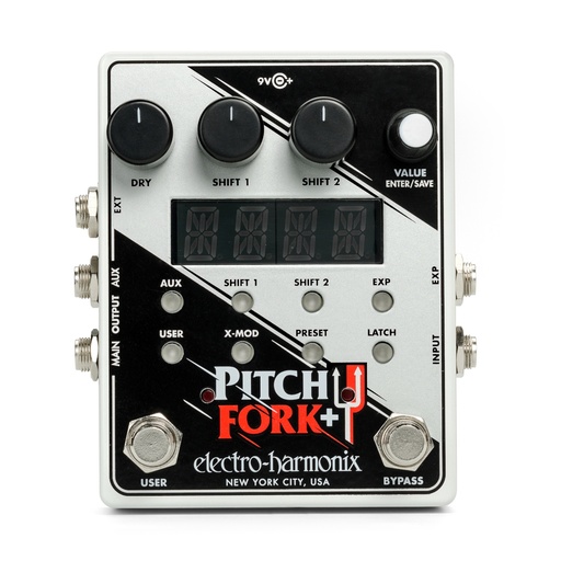 [FORK+] Electro-Harmonix Pitch Fork Plus Polyphonic Pitch Shifter/Harmonizer