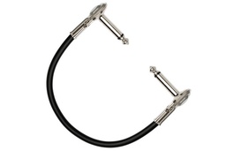 [IRG-100.5] Hosa IRG-100.5 Guitar Patch Cable Low Profile Right-Angle to Same. 6"
