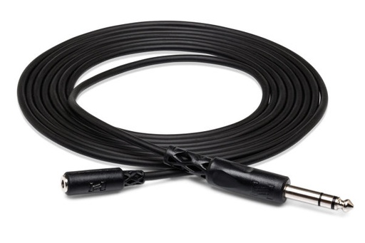 [MHE-310] Hosa MHE-310 Headphone Adaptor Cable 3.5mm TRS to 1/4" TRS