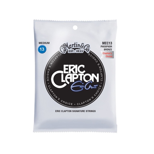 [MEC13] Martin MEC13 Eric Clapton Acoustic Guitar Strings, 92/8 Bronze, 13-56