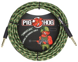 [PCH20CF] Pig Hog PCH20CF Instrument Cable. Camouflage 20'