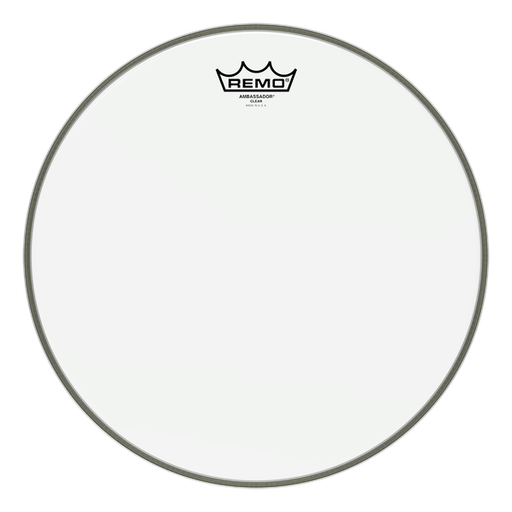 [BA-0312-00] Remo BA-0312-00 Ambassador Clear Drumhead, 12"