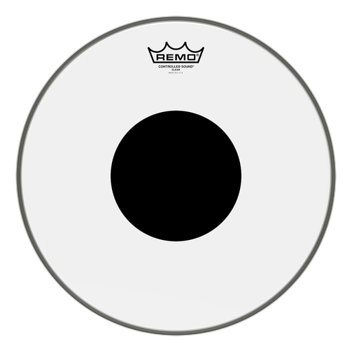 [CX-0114-10] Remo CX-0114-10 Controlled Sound X Coated Bottom Black Dot Snare Drumhead, 14"