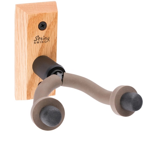 [CC01O] String Swing CC01-O Hardwood Home and Studio Guitar Hanger. Oak