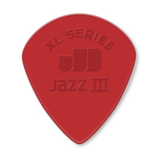 [47PXLN] Dunlop Jazz III XL Nylon Picks, 6 Pack